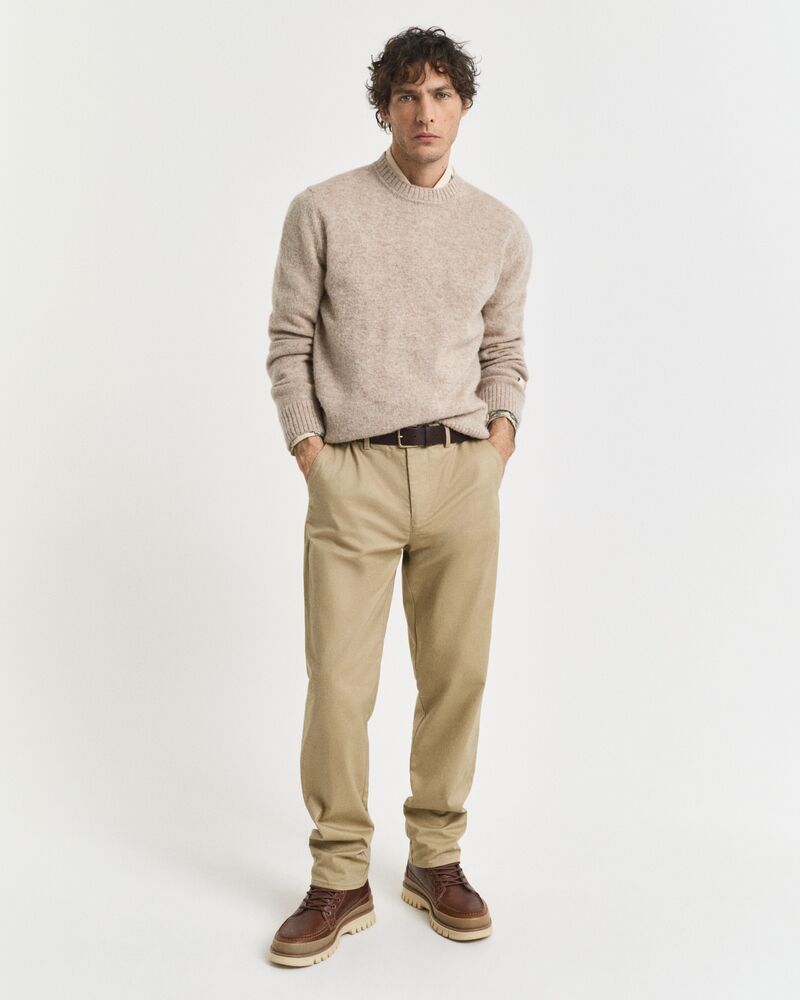 Gant Regular Tech Prep Chino Pants In Khaki