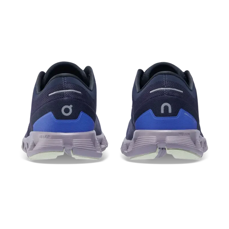 On Cloud Womens Cloud X 3.0 Shoes In Midnight & Heron
