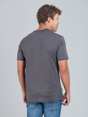 Ben Sherman Sneaky Target T-Shirt Charcoal