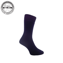 Cape Mohair Mens Short Short Wool Hiker Socks In Navy