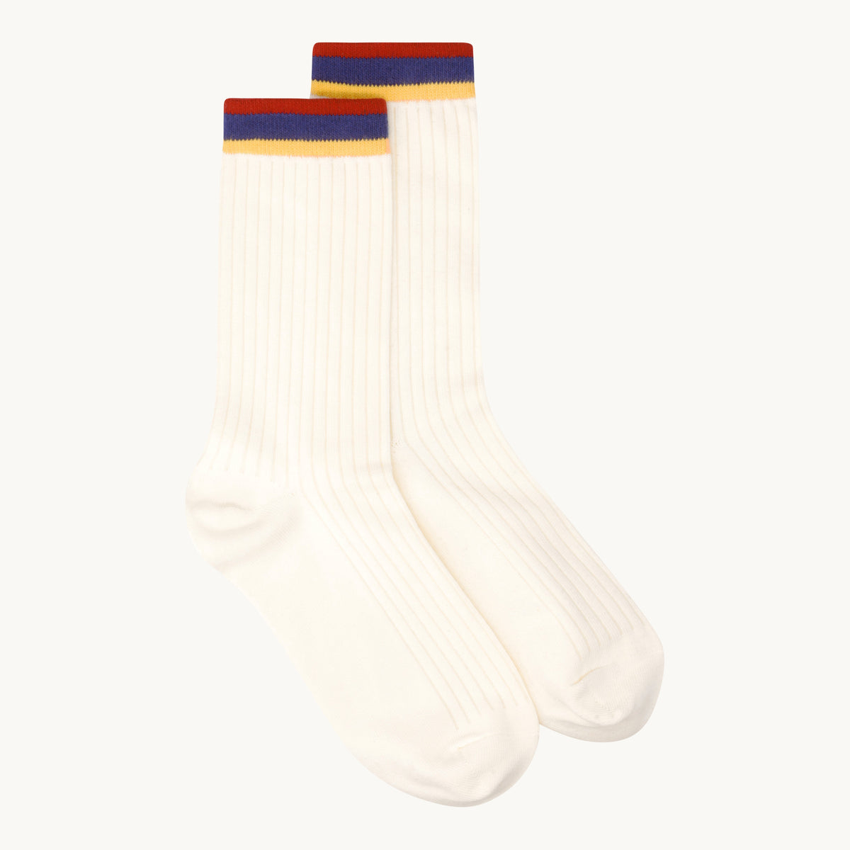 Tshepo Jeans Mens Flag Socks In White