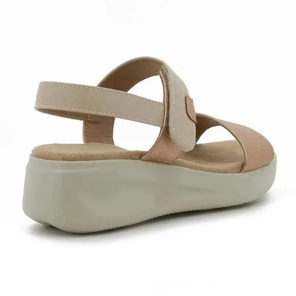 Hush Puppies Soft Style Ladies Soft Eleri Shoes in Rose Gold