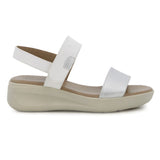 Hush Puppies Soft Style Ladies Soft Eleri Shoes in Silver