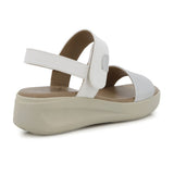 Hush Puppies Soft Style Ladies Soft Eleri Shoes in Silver