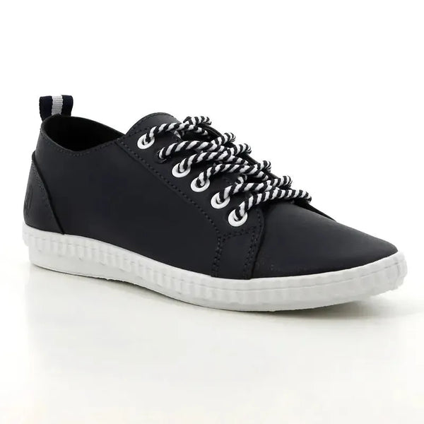 Hush Puppies Ladies Soft Manuela Shoes In Navy