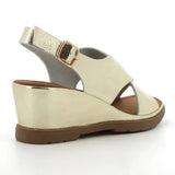 Hush Puppies Soft Style Ladies Ranee Shoes In Light Gold
