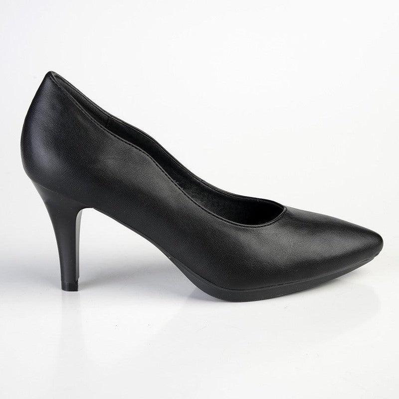 Hush Puppies Ladies Soft Phillipa Shoes Black
