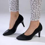 Hush Puppies Ladies Soft Phillipa Shoes Black