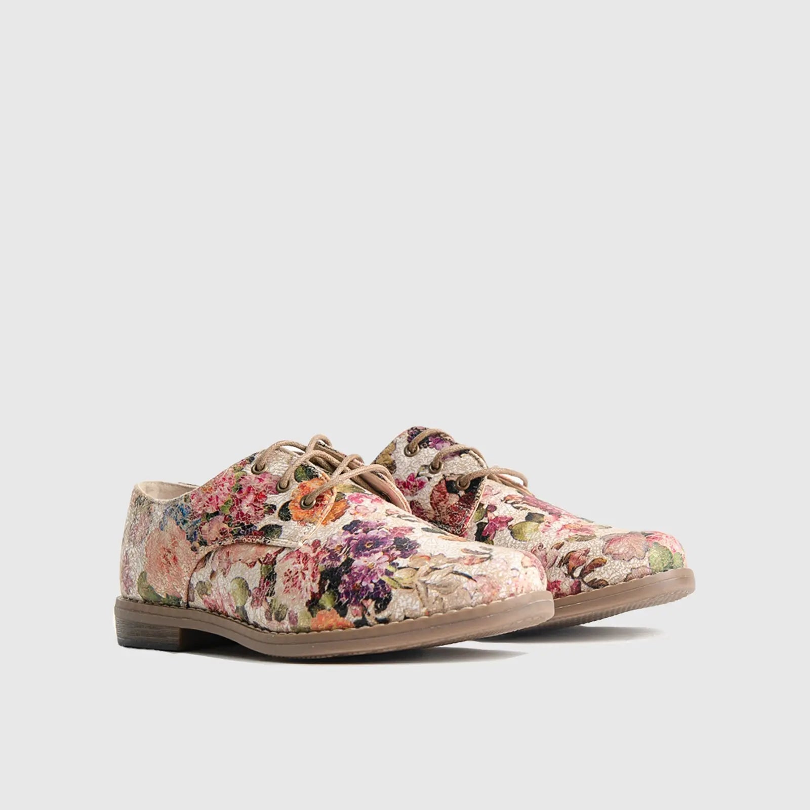 Hush Puppies Ssl01346 Ladies Soft Tyler Floral Shoes