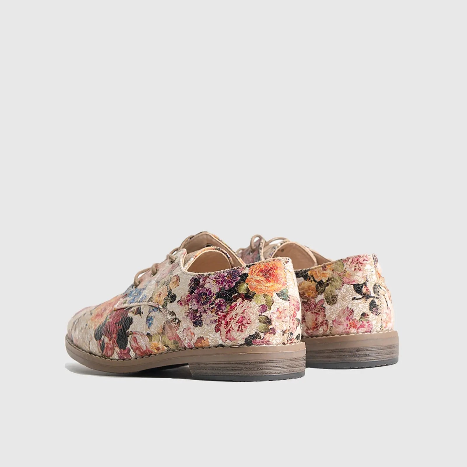 Hush Puppies Ssl01346 Ladies Soft Tyler Floral Shoes