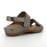 Hush Puppies Ladies Soft Claire Pewter Shoes