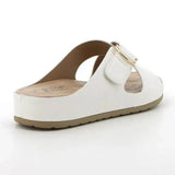 Hush Puppies Soft Style Ladies Soft Tanika Sandals In White