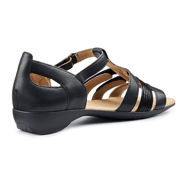 Hotter Womens Solei Shoes In Black