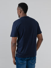 Ben Sherman Mens Sound Waves Navy T-Shirt