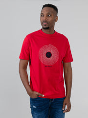 Ben Sherman Mens Sound Waves T-Shirt In Red