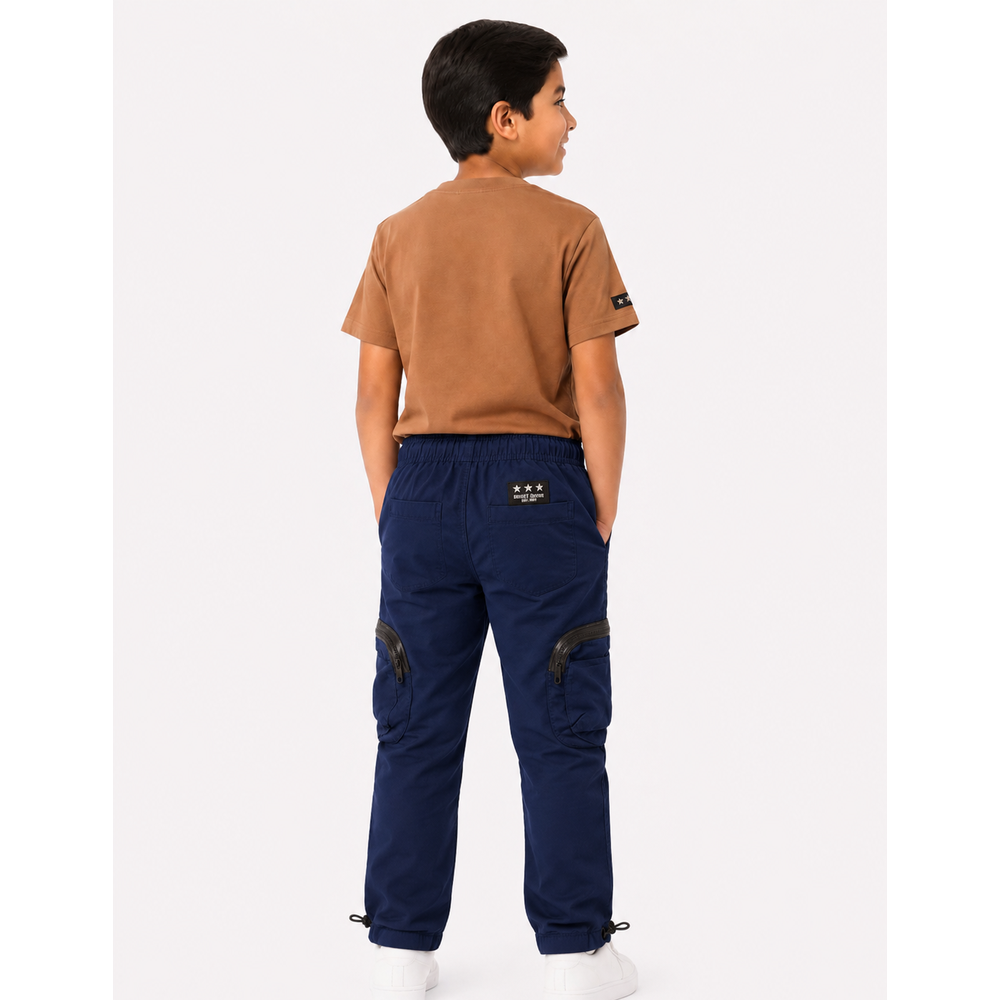 Soviet Boys Akuma Boys Fashion Cargo Pants In Navy