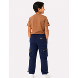 Soviet Boys Akuma Boys Fashion Cargo Pants In Navy