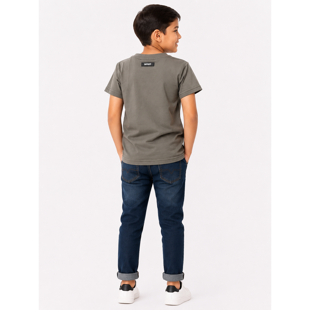 Soviet Boys Flawless Short Sleeves Fashion T-Shirt In Ivy