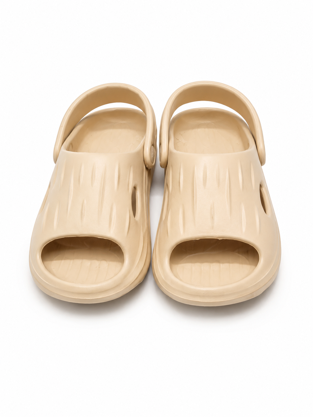 Soviet Boys Komodo Casual Push In Sandals In Beige
