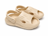 Soviet Boys Komodo Casual Push In Sandals In Beige