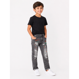 Soviet Boys Ordino Fashion Skinny Denim Jeans In Black Wash