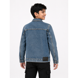 Soviet Boys Paros Fashion Denim Jacket In Indigo