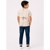 Soviet Boys Ratchet Short Sleeves Fashion T-Shirt In Light Sand