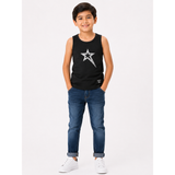 Soviet Boys Rave Sleeveless Fashion Tank Top In Black