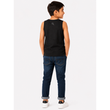 Soviet Boys Rave Sleeveless Fashion Tank Top In Black