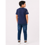 Soviet Boys Sub Zero Short Sleeves Fashion T-Shirt In Navy