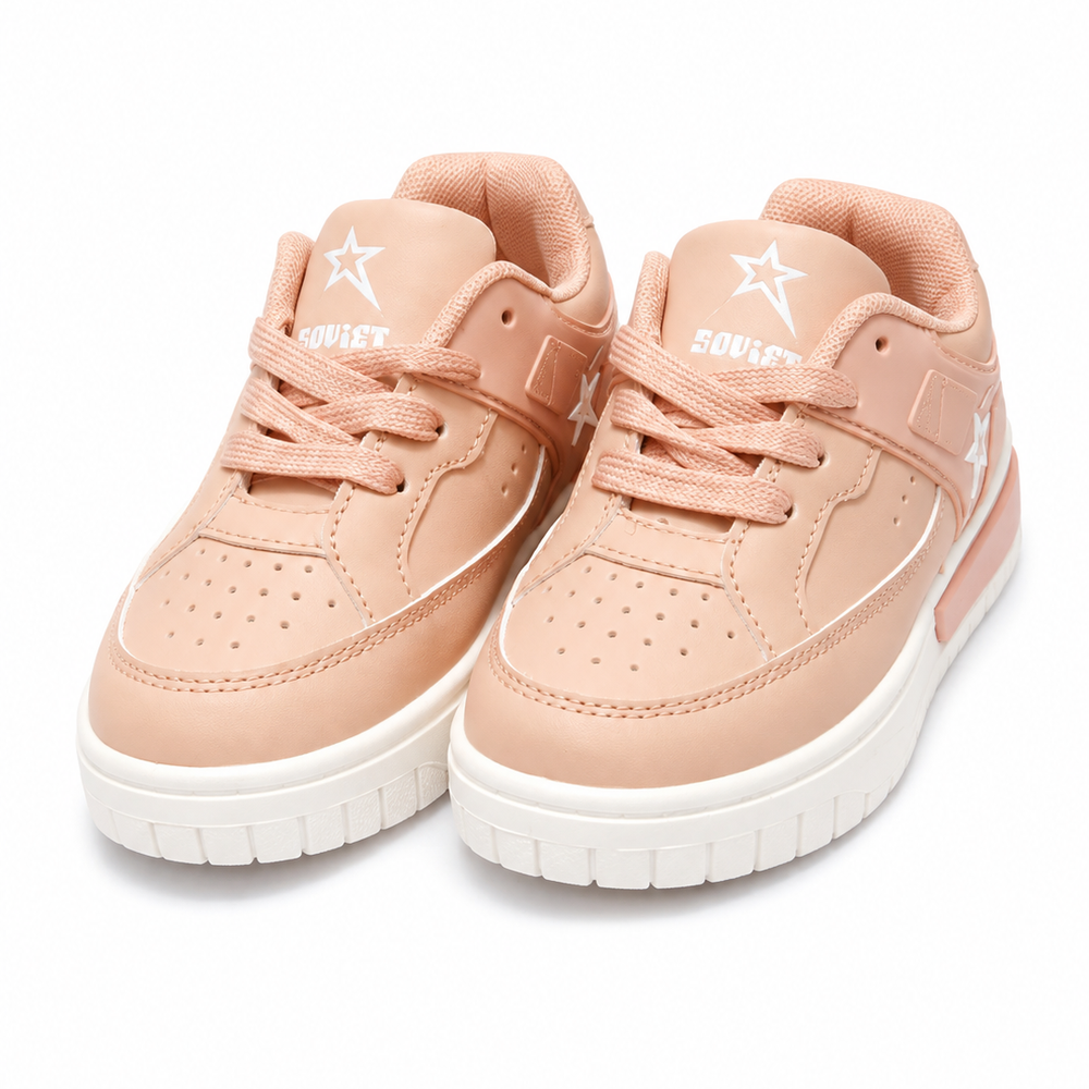 Soviet Girls Addison Low Cut Sneakers In Pink