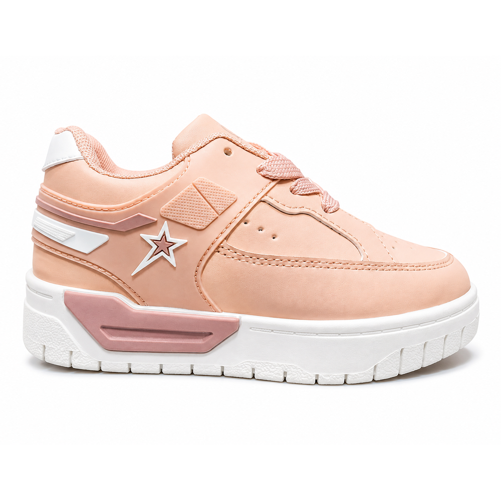 Soviet Girls Addison Low Cut Sneakers In Pink