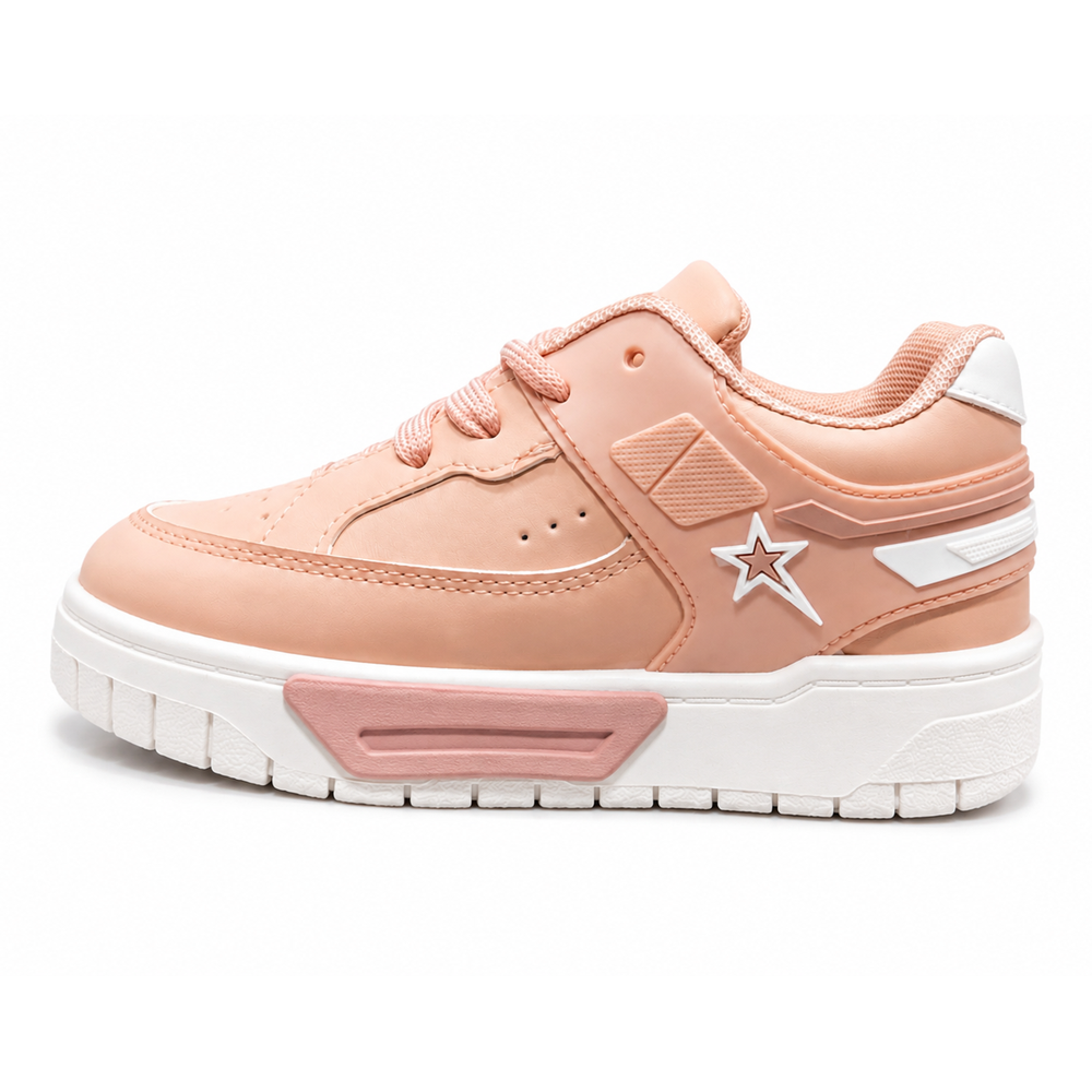 Soviet Girls Addison Low Cut Sneakers In Pink