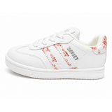 Soviet Girls K Isla Fash Low Casual Sneakers In White Mono/Floral