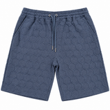 Soviet Mens Gable Track Shorts In Midnight