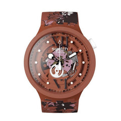 Swatch Camoflower Large Cotton Watch