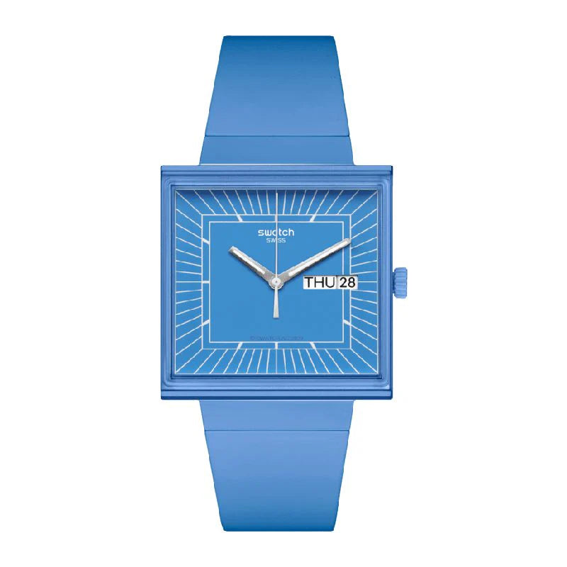 Swatch What If Sky Blue Watch