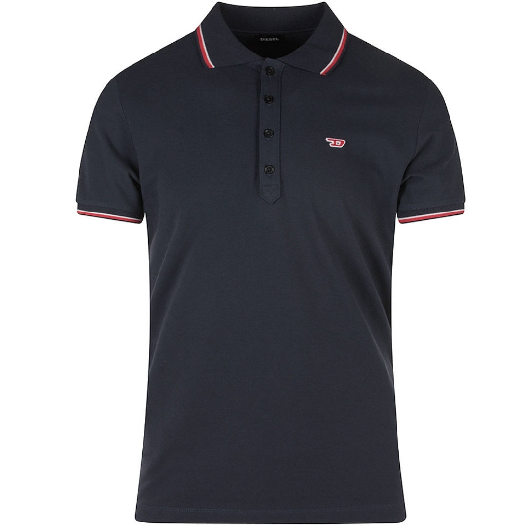 Diesel Mens T-Randy Golfer In Navy