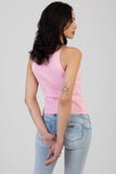 Sissy Boy Fall Into You High Neck Knit In Pink