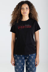 Sissyboy Ladies Regular T-Shirt In Black