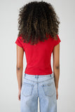 Sissy boy Red Baby T-Shirt With Pearl Branded