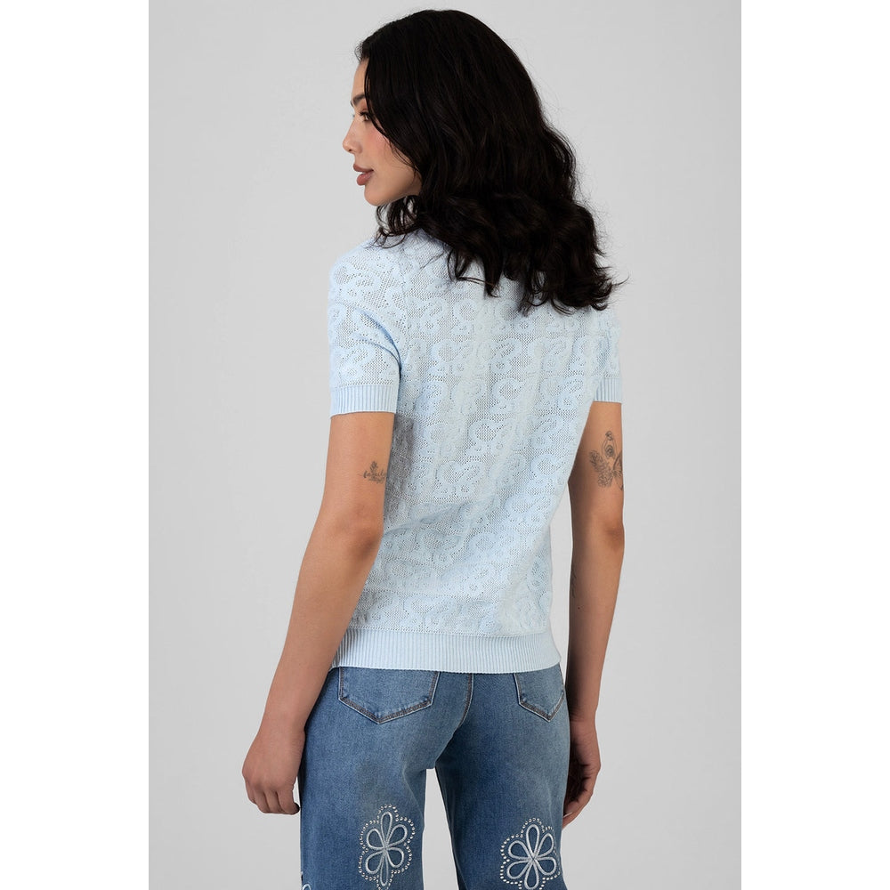 Sissy Boy Womens Next Level Knit Top In Pale Blue