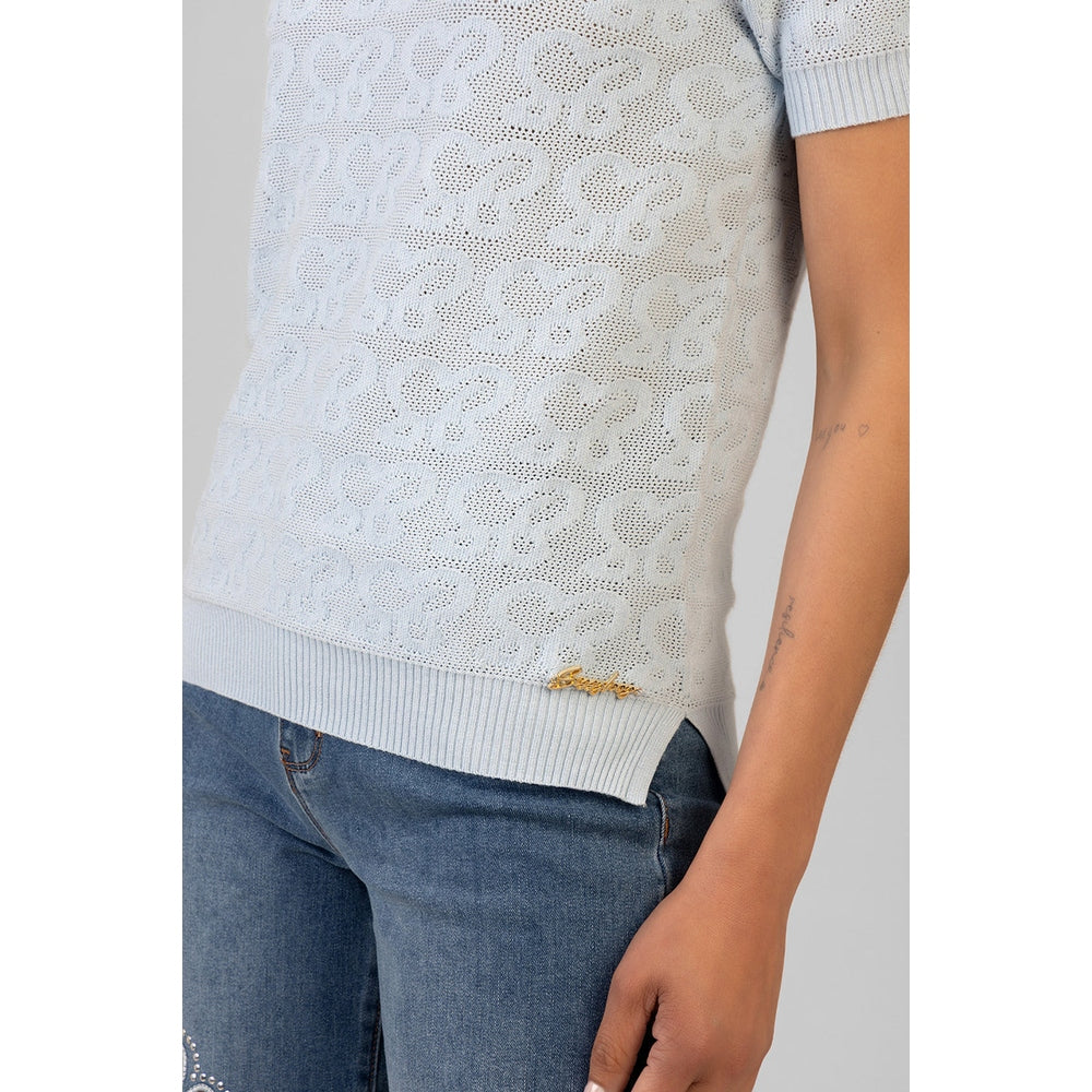 Sissy Boy Womens Next Level Knit Top In Pale Blue