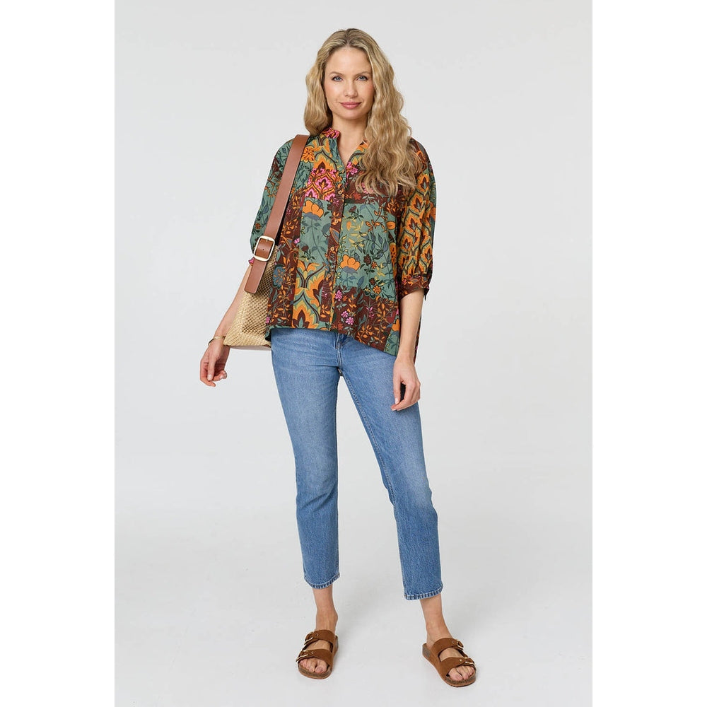 Mandi Ladies Blouse In Multi