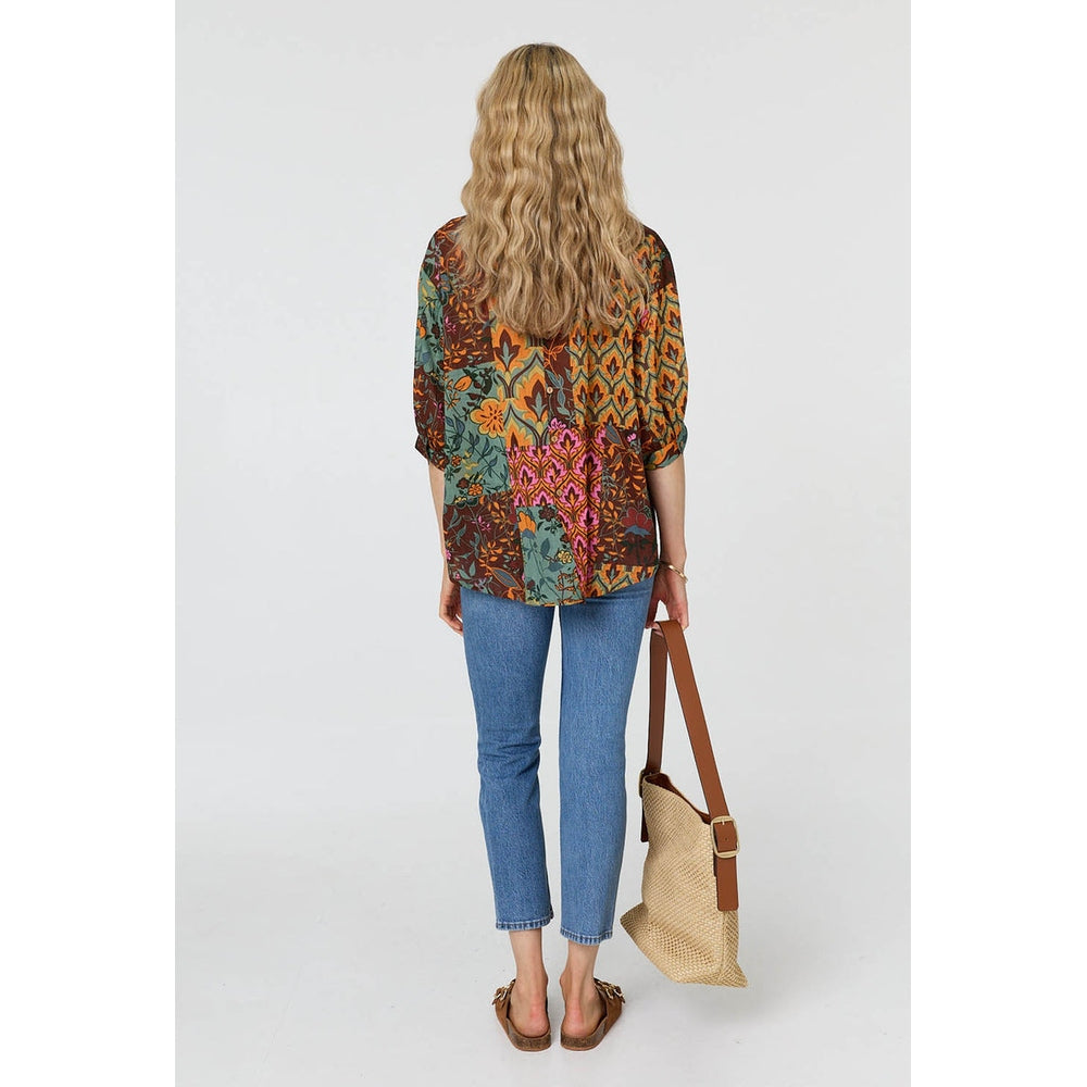 Mandi Ladies Blouse In Multi