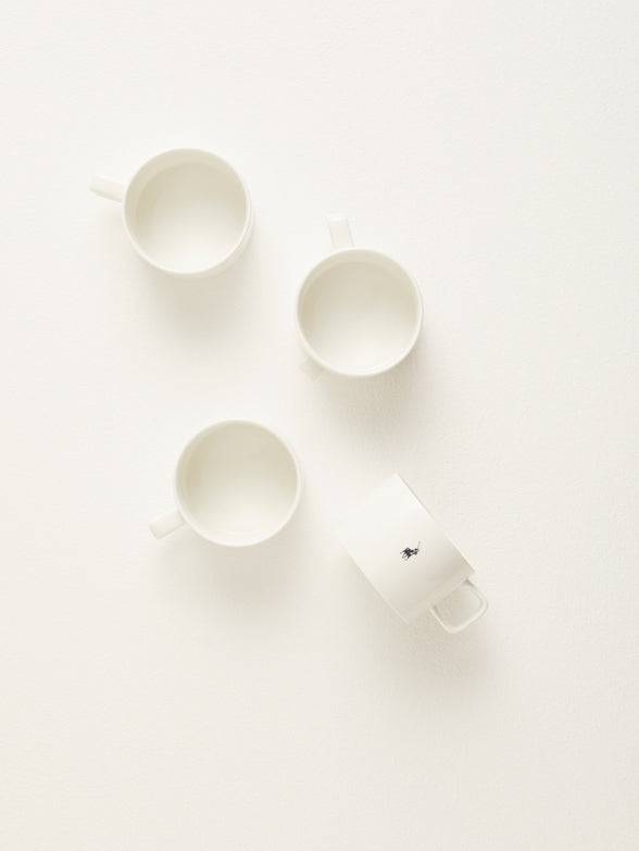 Polo Classic Tea Set 8 Piece Set In White