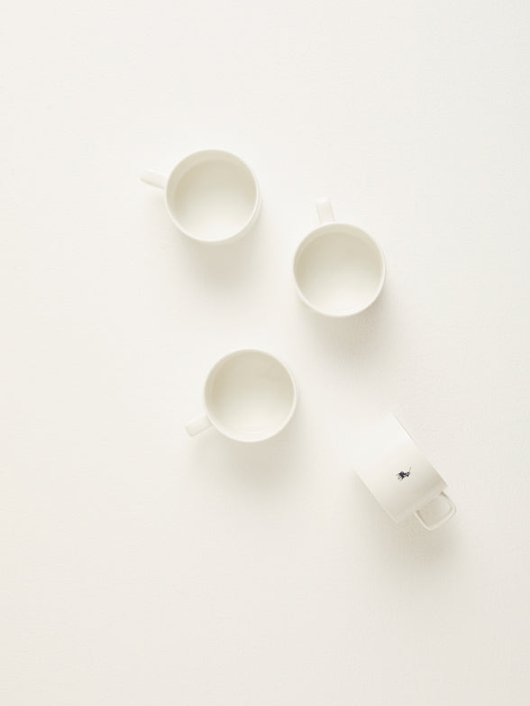 Polo Classic Tea Set 8 Piece Set In White