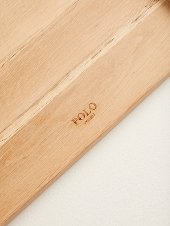Polo Extra Large Serving Tray In Natural Oak