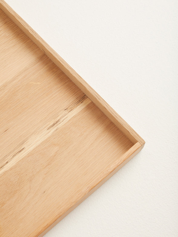 Polo Extra Large Serving Tray In Natural Oak
