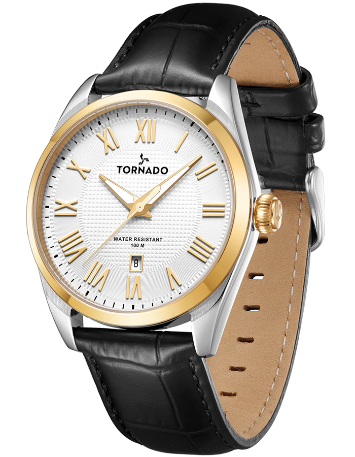 Tornada Classic Analog Watch - T8007-SLBWG